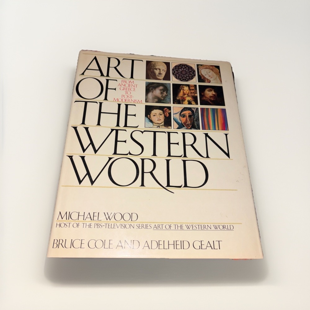 Art of the Western World - Michael Wood  1st Edition‎ 1989  Hardcover DC